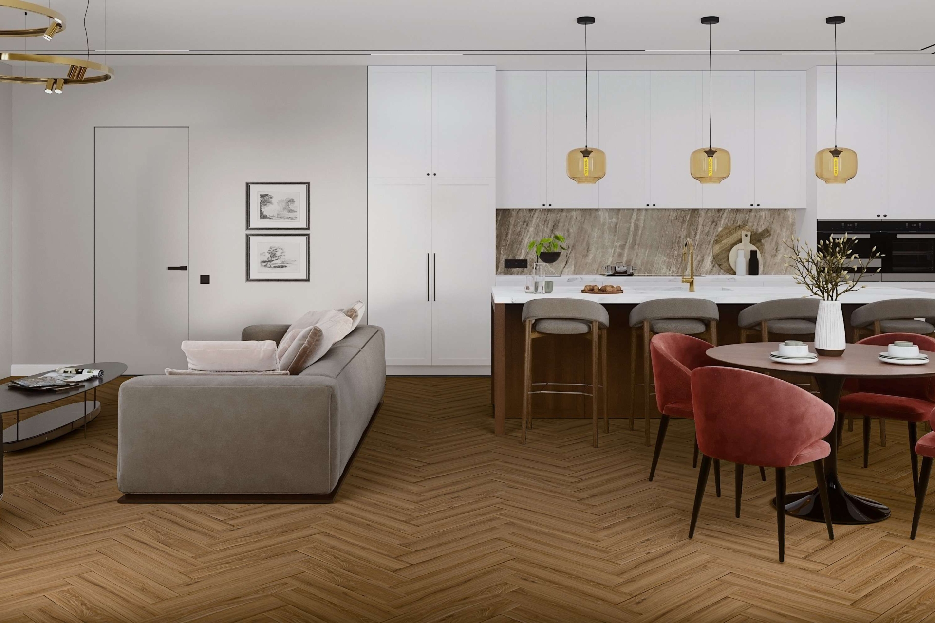 SPC ламинат «Damy Floor» Лидс (615*123*4 мм) — купить в Астрахани