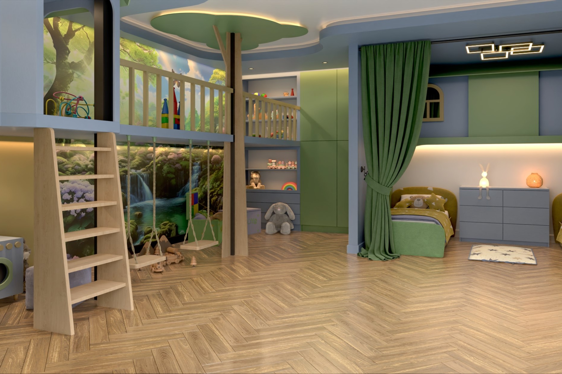 Инженерный паркет «Damy Floor» Натуральный (укладка елочкой) — купить в Астрахани