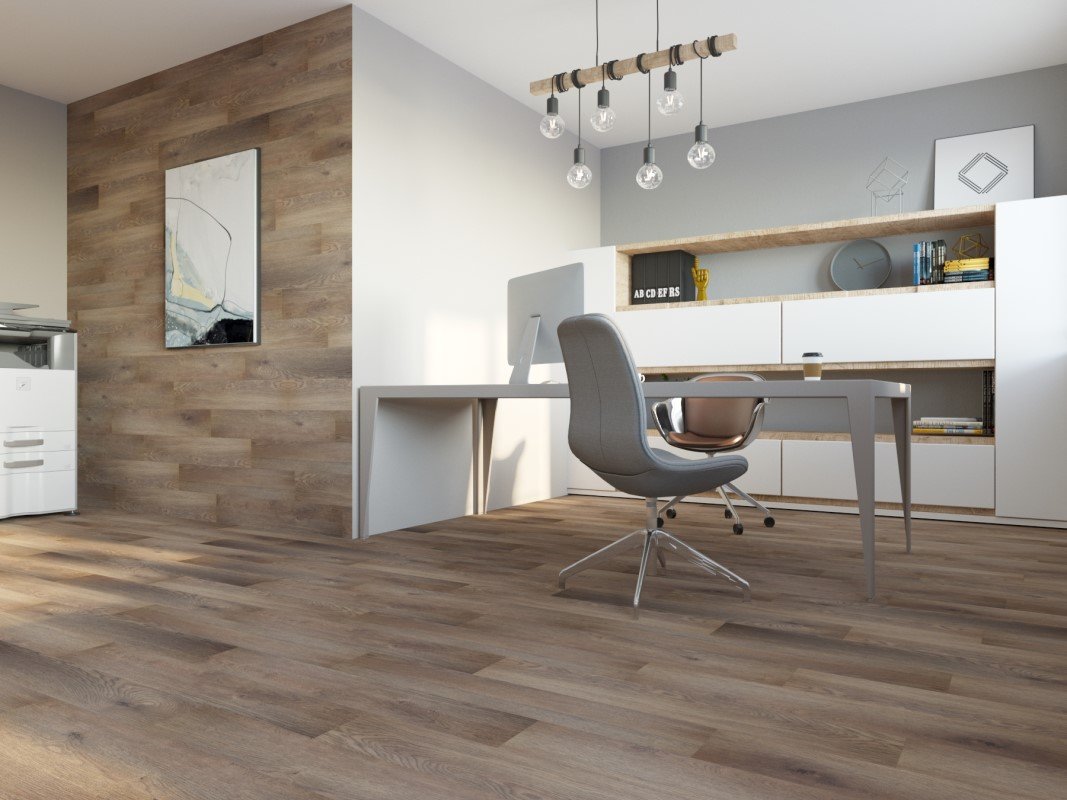 Замковая ПВХ плитка "Art Tile" Дуб Террас (920*150*4 мм) — купить в Астрахани