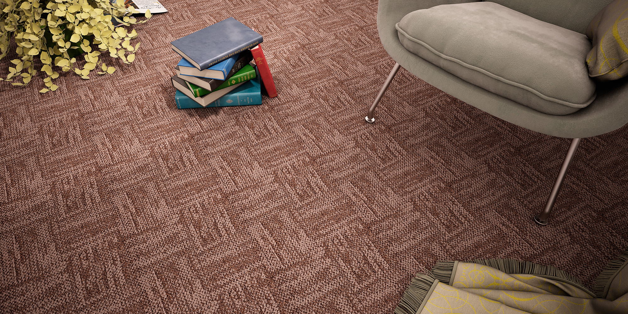 Ковролин "Зартекс" Тунис 003 Серый (3,5м) — купить в Астрахани