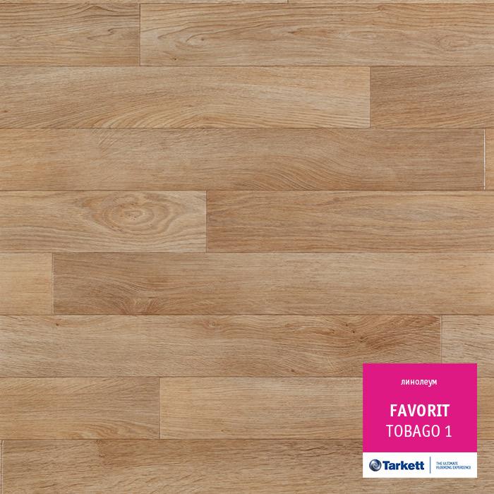 Линолеум бытовой "Tarkett" Фаворит Tobago 1 (3,5м) — купить в Астрахани