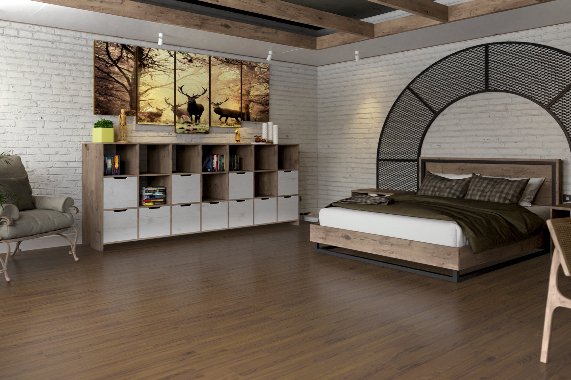 Инженерный паркет «Damy Floor» Ореховый — купить в Астрахани