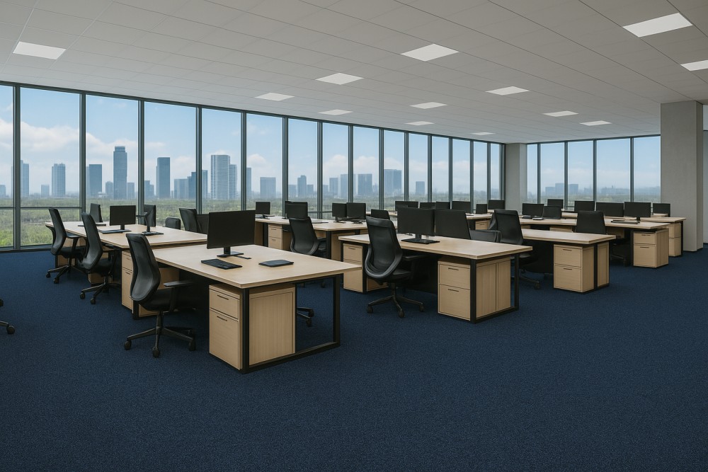 Ковролин Haima «Wilkins» Atom Blue 05 (3,66 м) — купить в Астрахани