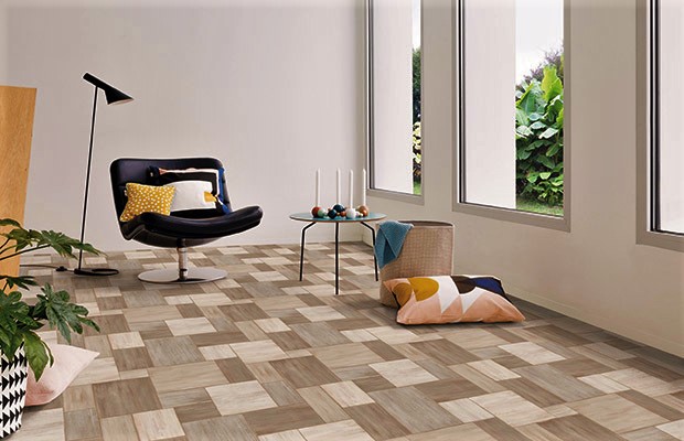 Линолеум полукоммерческий "IVC" Greenline Landscape 542 (4м) — купить в Астрахани