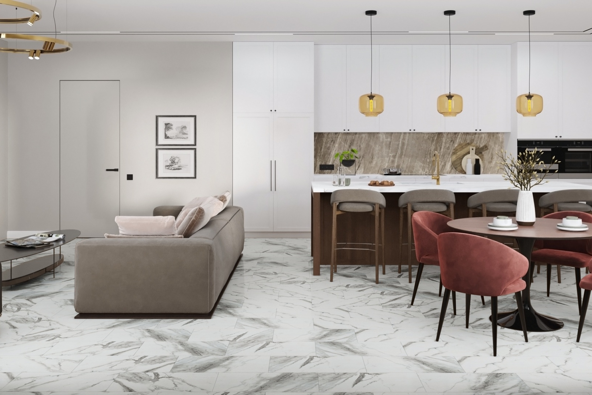 SPC плитка «Damy Floor» Эверест (610*305*5 мм) — купить в Астрахани