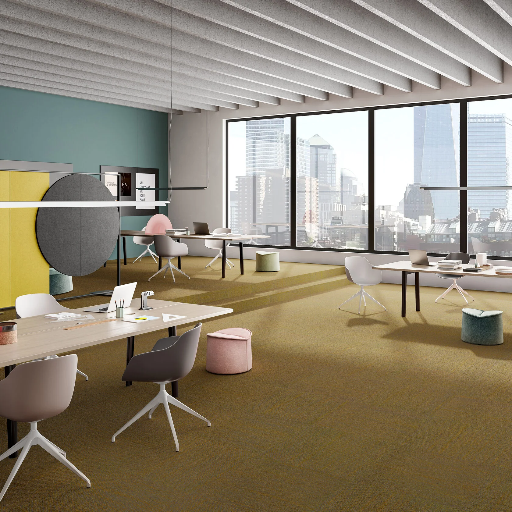 Ковровая плитка Marvel Tile 97 (500*500*6 мм) — купить в Астрахани