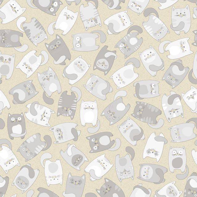 Линолеум бытовой "Синтерос" Комфорт Kitty 1 (2,5м) — купить в Астрахани