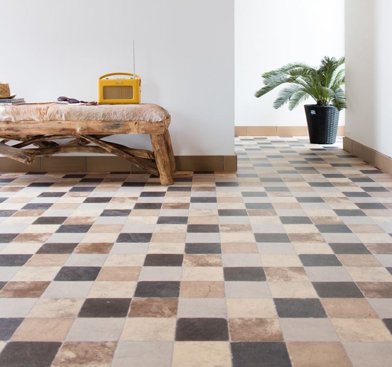 Линолеум бытовой "IVC" Bingo Pietra 596 (3м) — купить в Астрахани