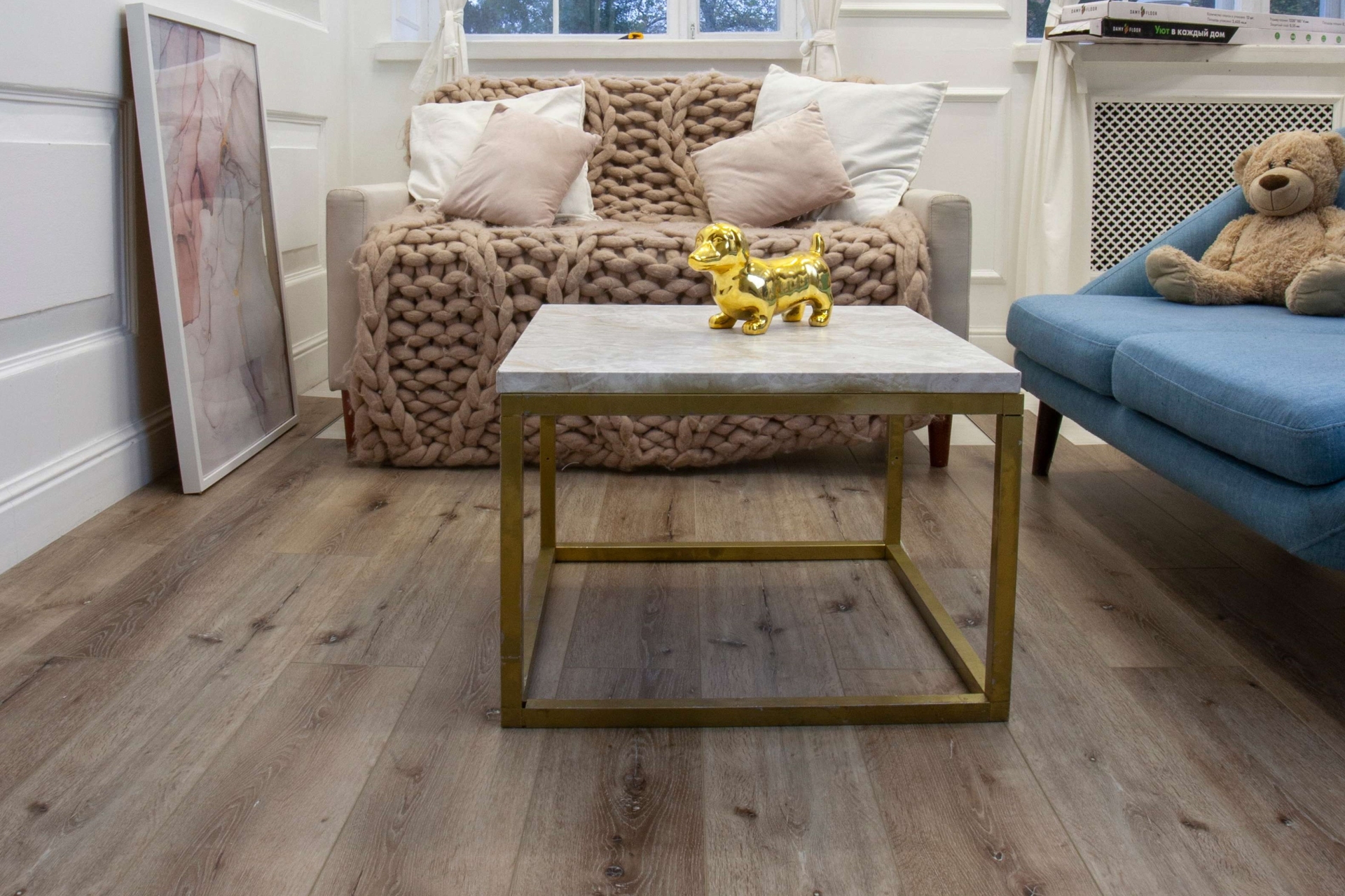 Усовершенствованная кварц-виниловая плитка «Damy Floor» Дуб Лофт (1227*187*2,5 мм) — купить в Астрахани