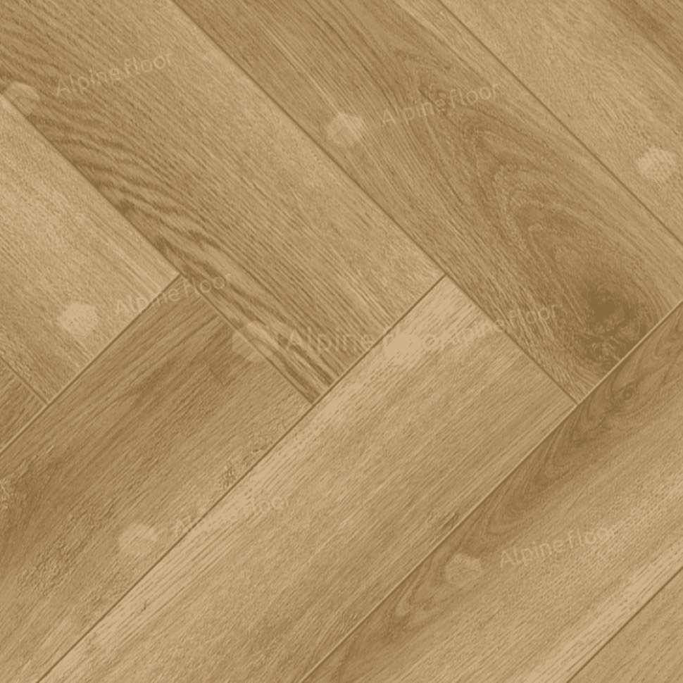 Ламинат "Alpine Floor" Herringbone 12 PRO Дуб Эльзас (606*101*12 мм) — купить в Астрахани