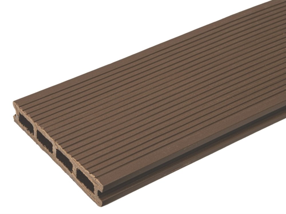 Террасная доска орех TalverWood 150*25мм, 3 D+вельвет брашинг — купить в Астрахани