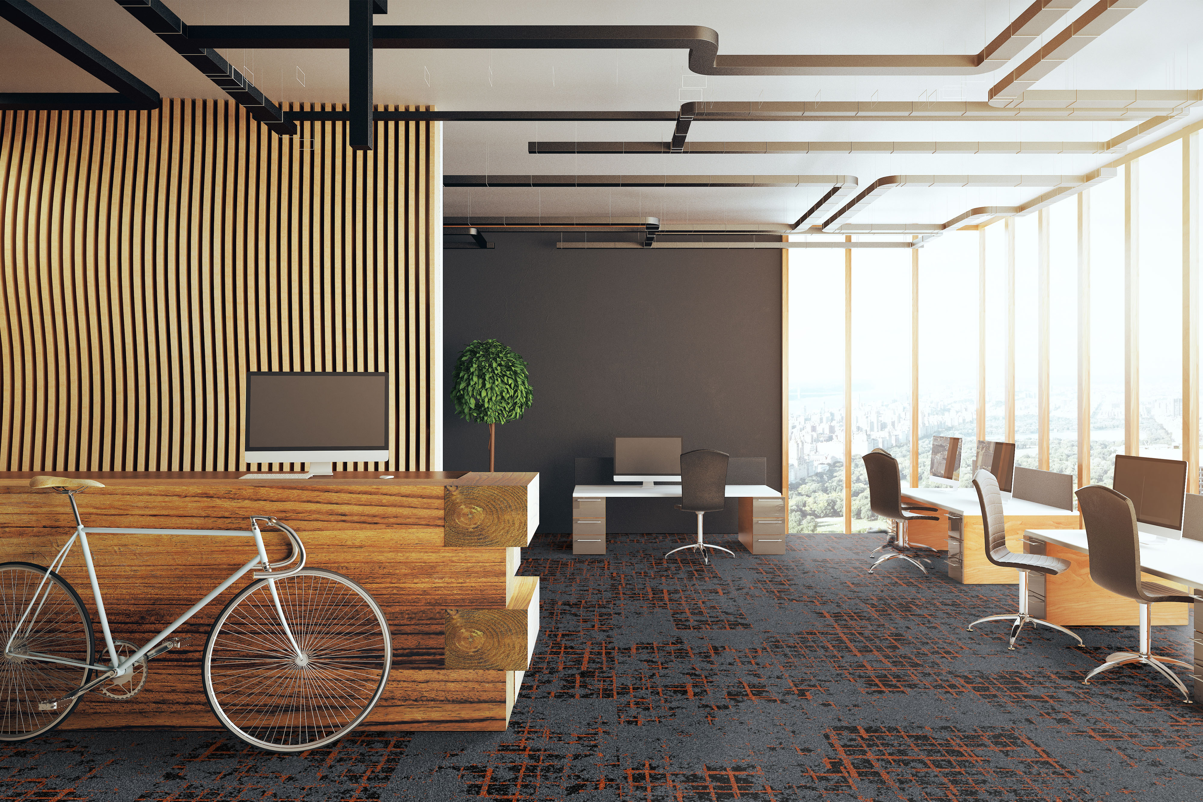 Ковровая плитка Macro Tile 91 (500*500*5 мм) — купить в Астрахани