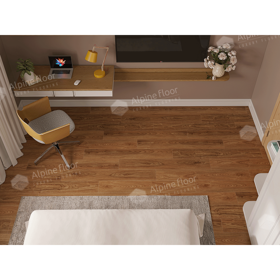 SPC ламинат "Alpine Floor" Орех Маррон Классик (1220*183*4 мм) — купить в Астрахани