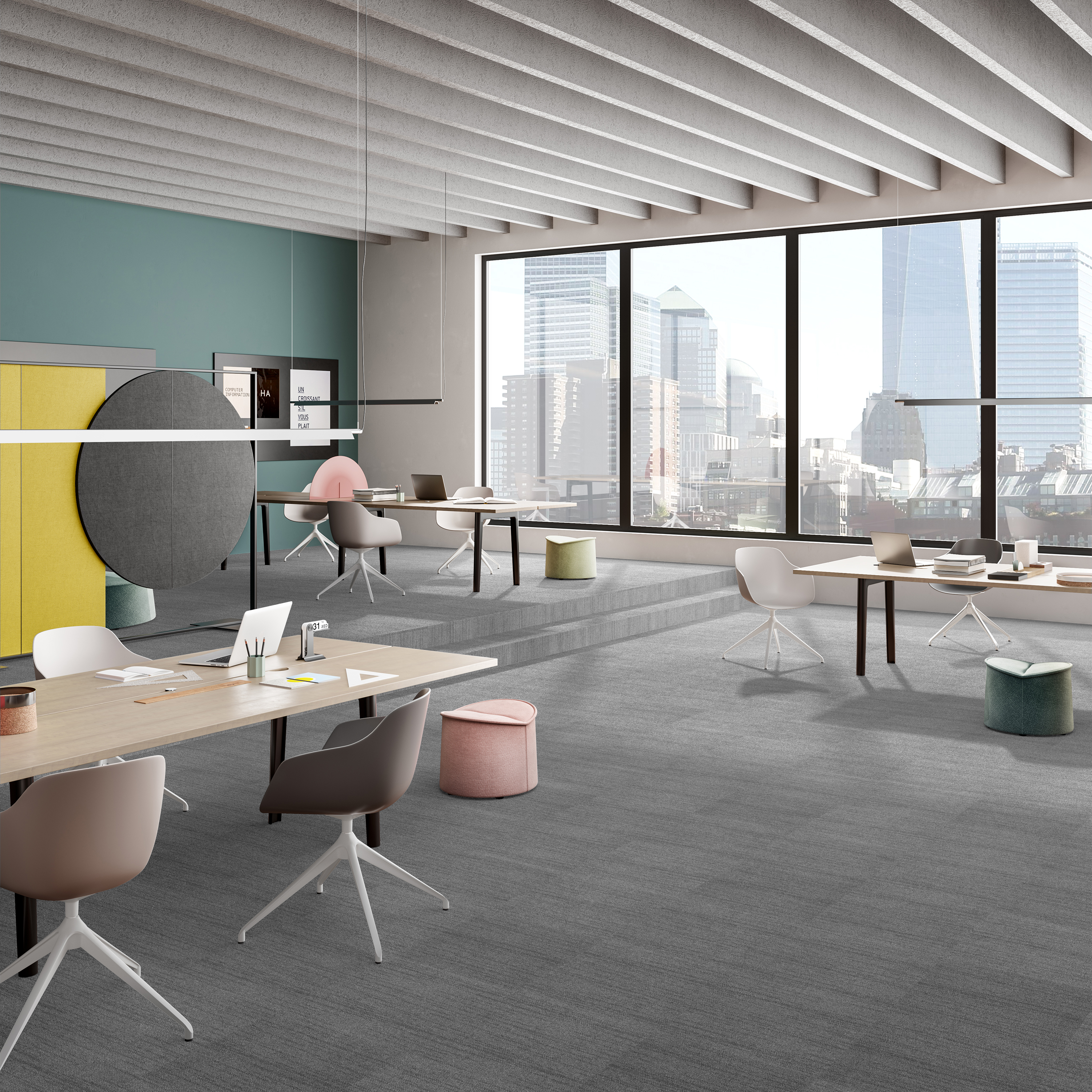 Ковровая плитка Marvel Tile 97 (500*500*6 мм) — купить в Астрахани