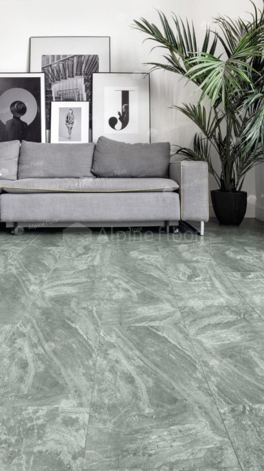 Виниловая плитка "Alpine Floor" Light Stone Хэмпшир (608*303*2,5 мм) — купить в Астрахани