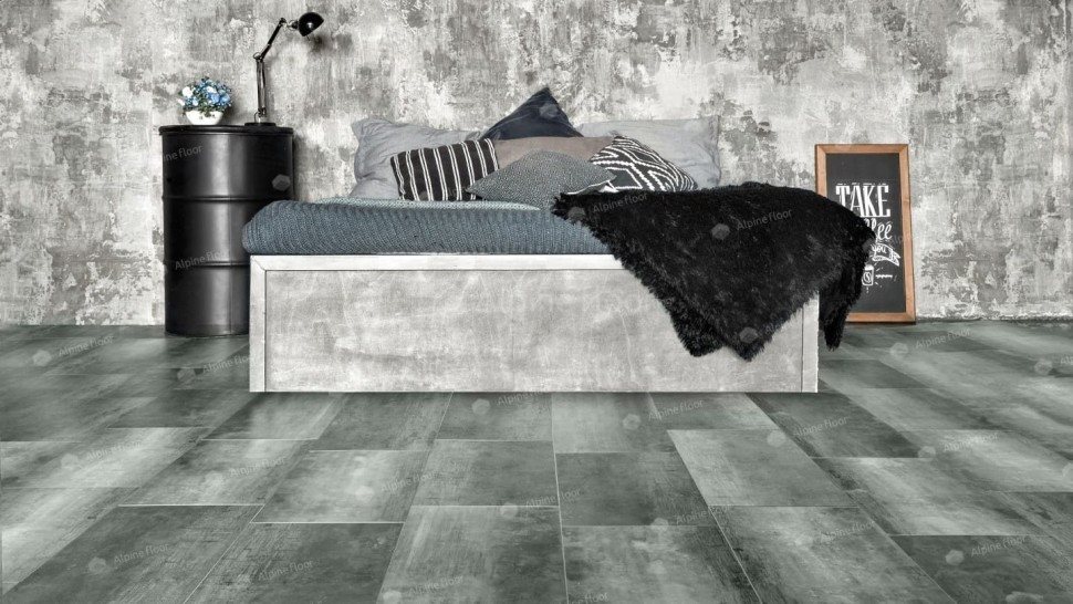Виниловая плитка "Alpine Floor" Light Stone Корнуолл (608*303*2,5 мм) — купить в Астрахани
