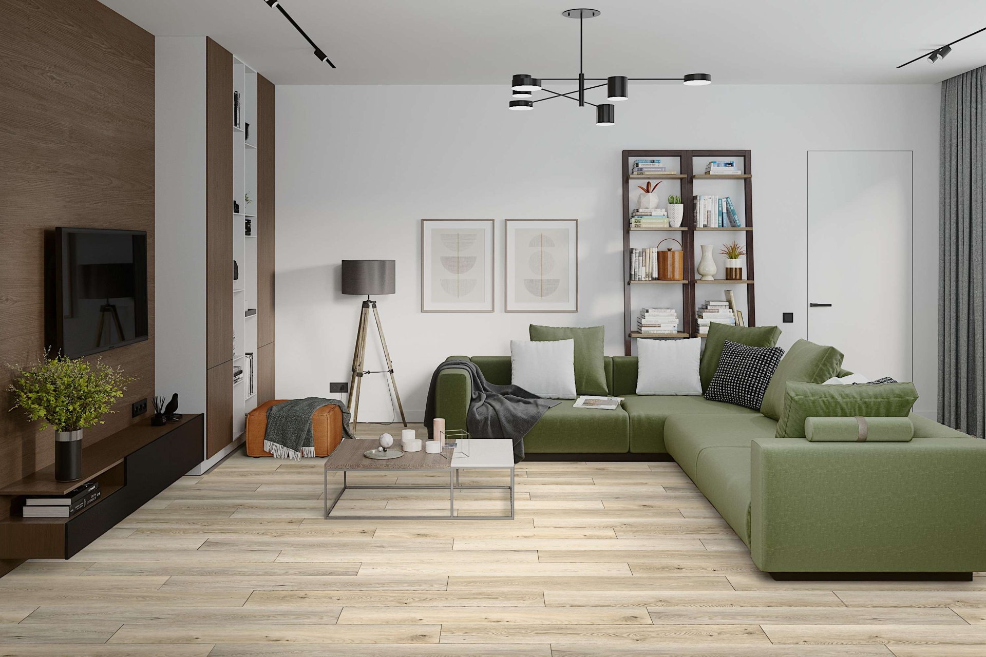 SPC ламинат «Damy Floor» Дуб Кавказский (1220*180*4 мм) — купить в Астрахани