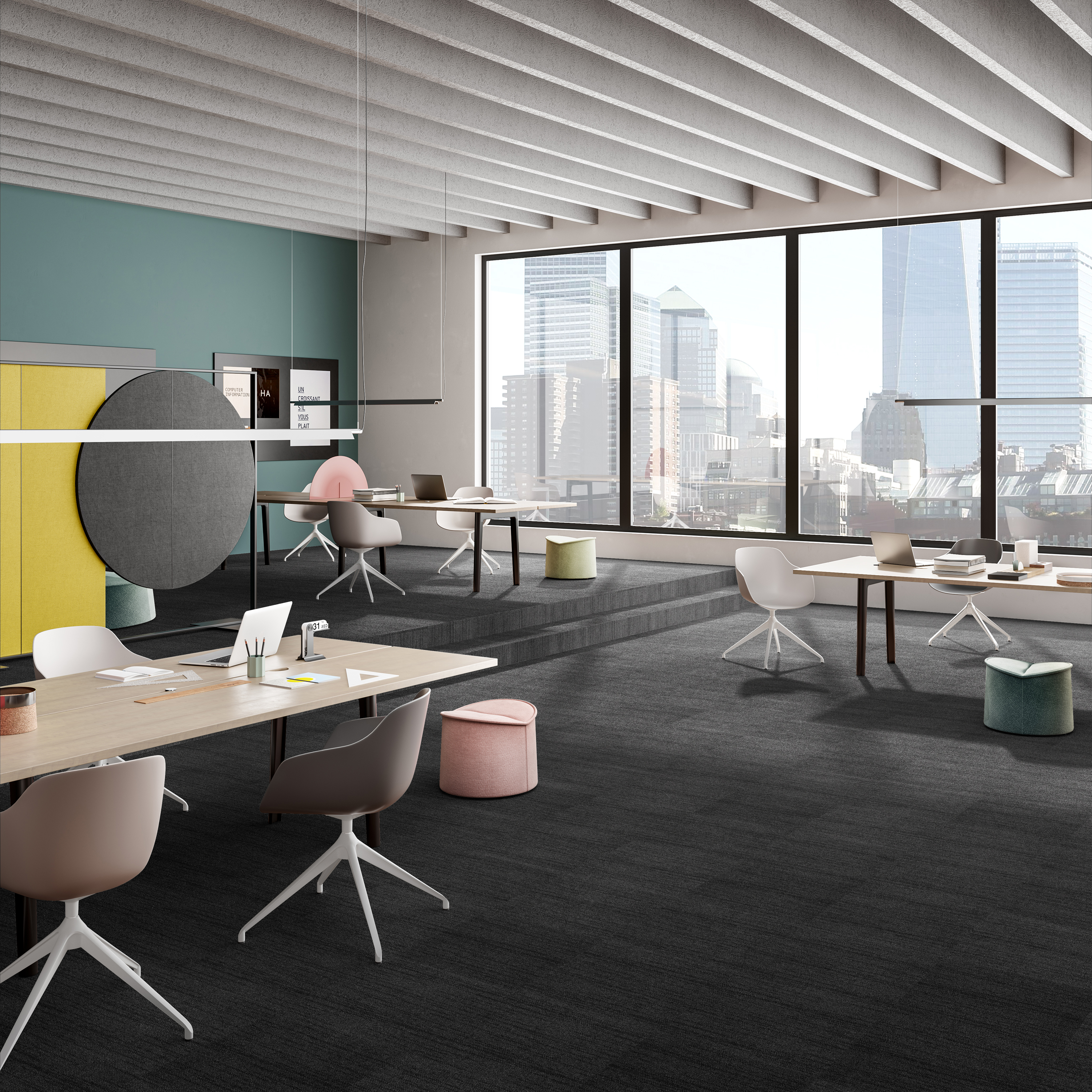 Ковровая плитка Marvel Tile 99 (500*500*6 мм) — купить в Астрахани