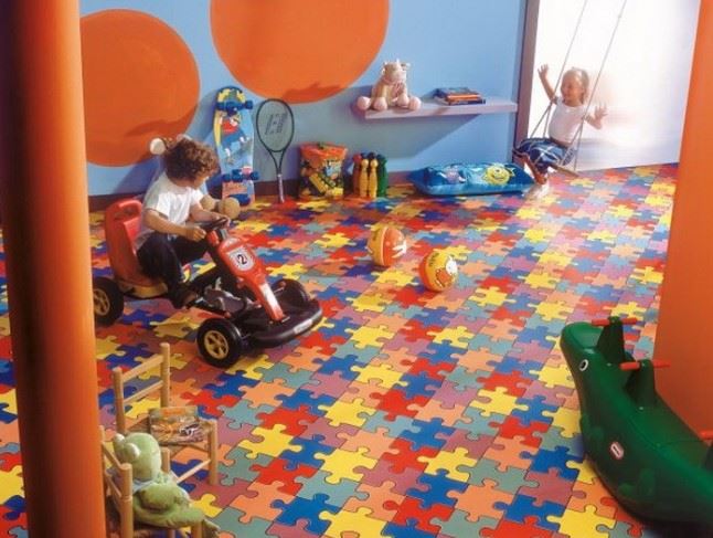 Линолеум бытовой "IVC" Neo Puzzle 50 (3,5м) — купить в Астрахани