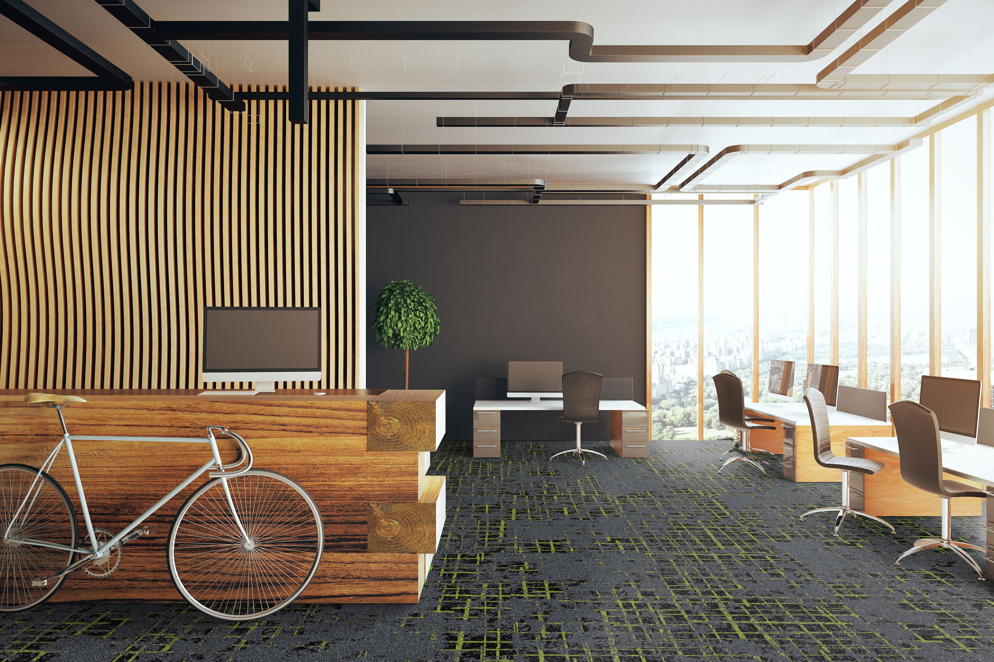 Ковровая плитка Macro Tile 92 (500*500*5 мм) — купить в Астрахани