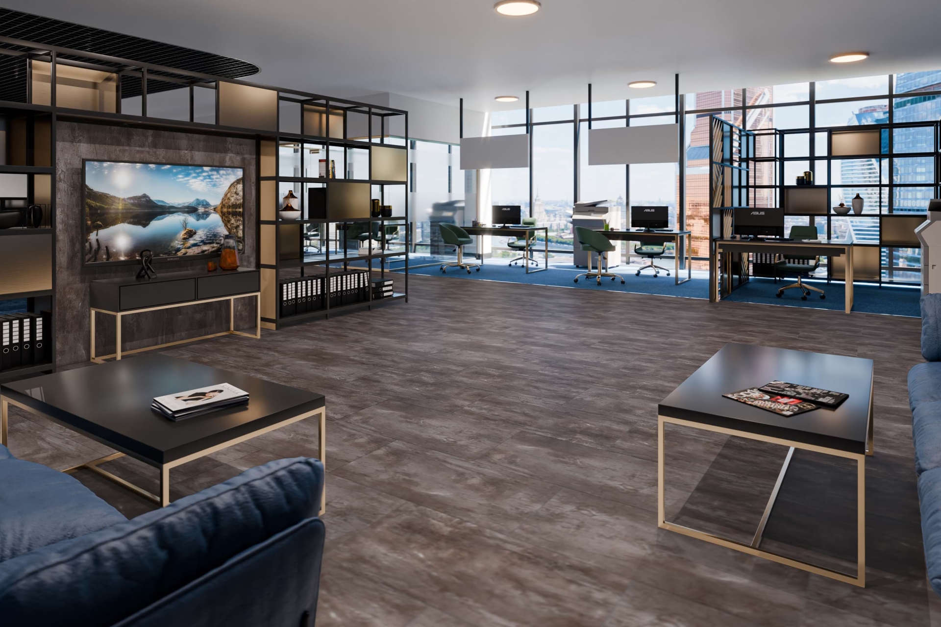 Усовершенствованная кварц-виниловая плитка «Damy Floor» Вайсхорн (912,4*455,2*2,5 мм) — купить в Астрахани