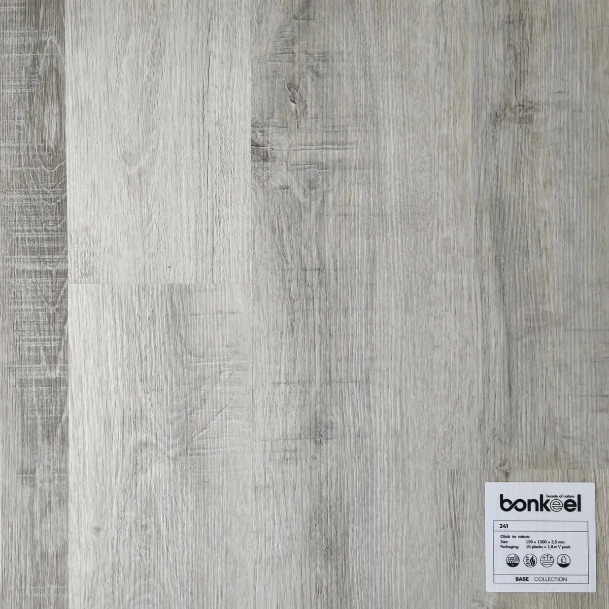 Плитка ПВХ "Bonkeel" Base New 241 (1220*150*3,5 мм) — купить в Астрахани