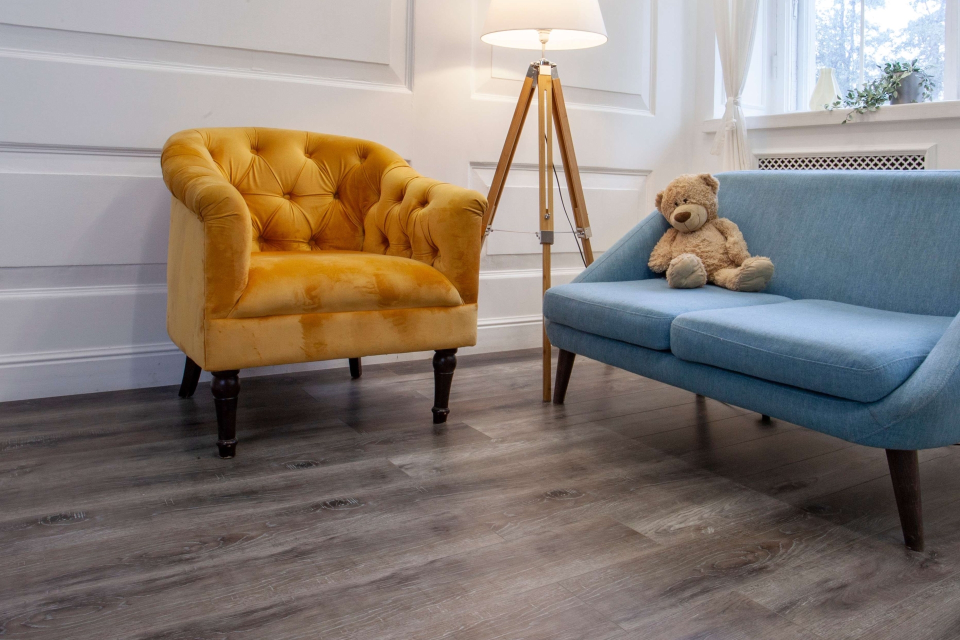 SPC ламинат «Damy Floor» Дуб Рустикальный Черный (1220*180*4 мм) — купить в Астрахани