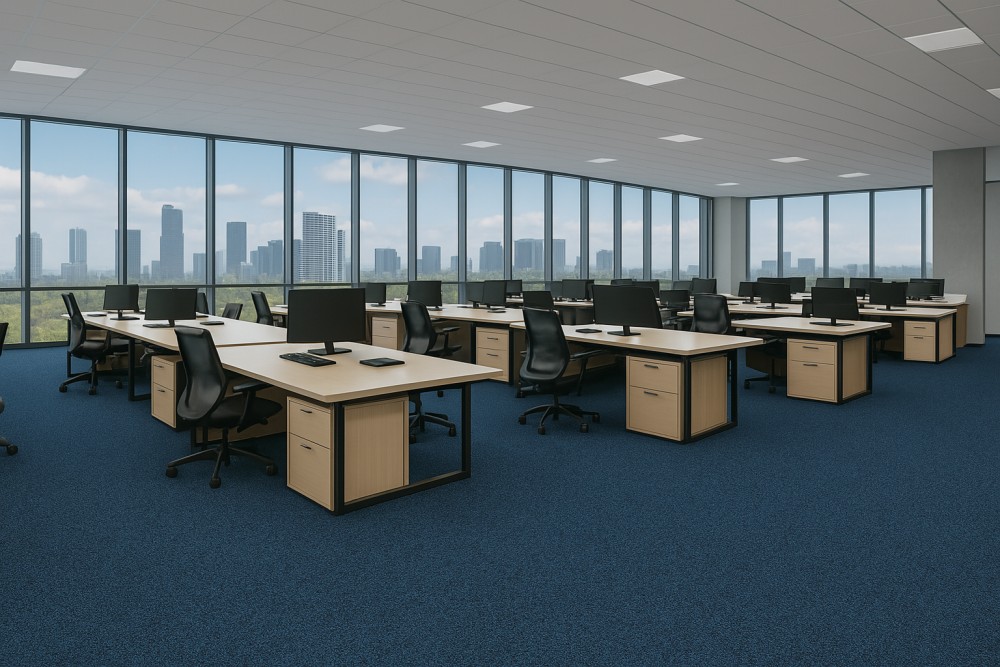 Ковролин Haima «Wilkins» Atom Blue 07 (3,66 м) — купить в Астрахани