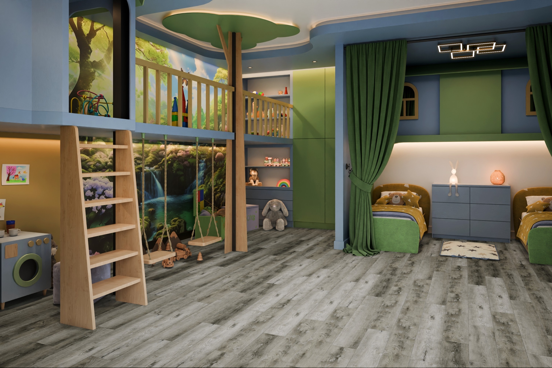 Усовершенствованная кварц-виниловая плитка «Damy Floor» Дуб Рустикальный Серый (1227*187*2,5 мм) — купить в Астрахани