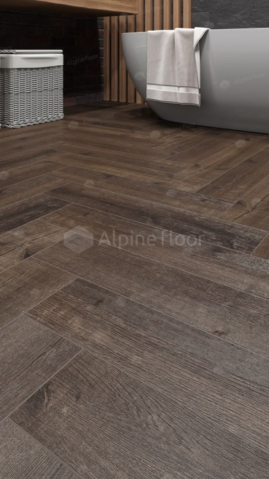 Виниловая плитка "Alpine Floor" Parquet LVT Дуб Альферац (590*118*2,5 мм) — купить в Астрахани