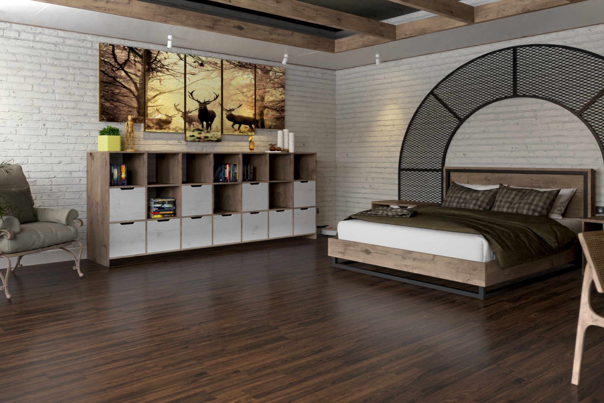 Инженерный паркет «Damy Floor» Каштановый — купить в Астрахани