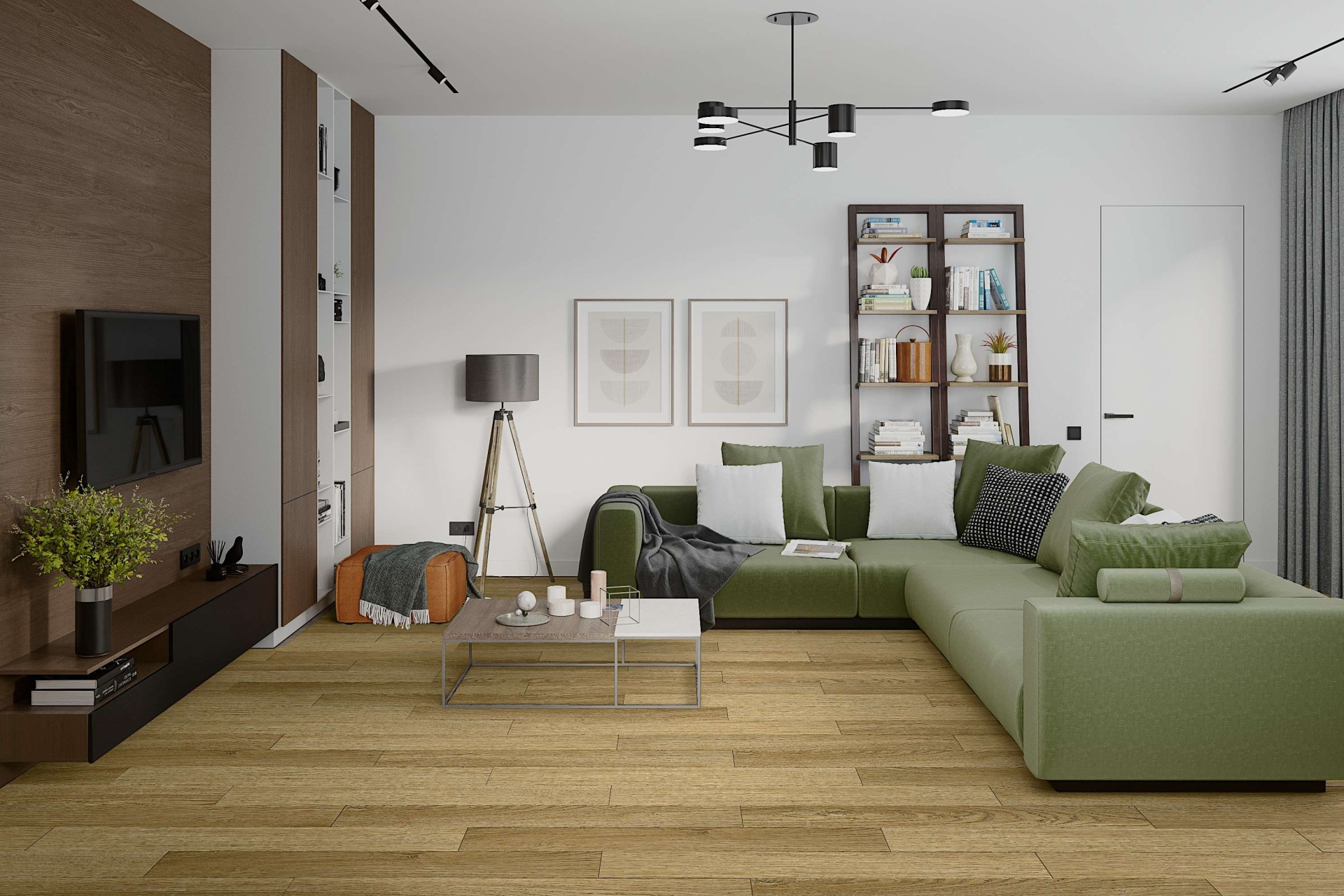 SPC ламинат «Damy Floor» Дуб Золотой (1220*180*4 мм) — купить в Астрахани