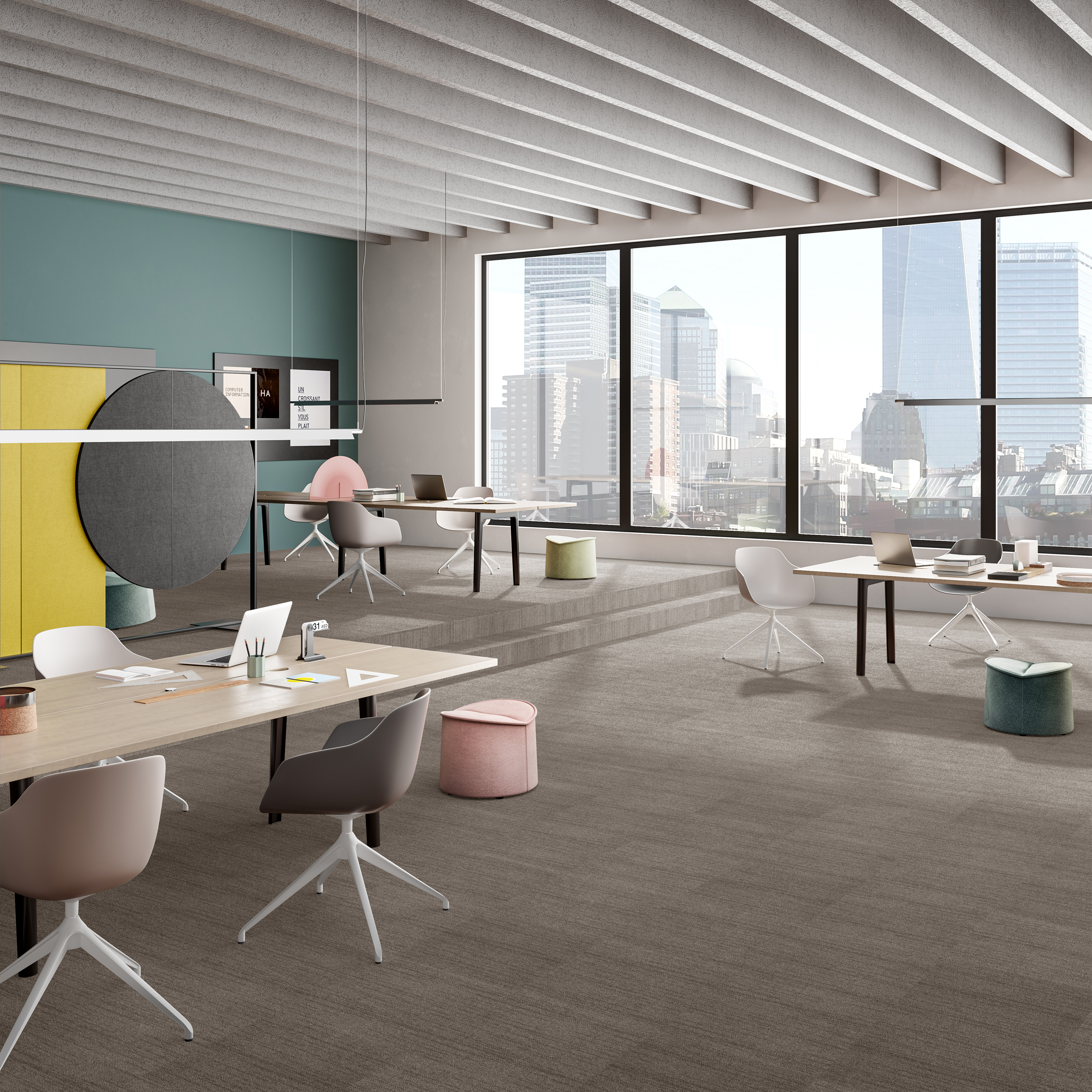 Ковровая плитка Marvel Tile 94 (500*500*6 мм) — купить в Астрахани