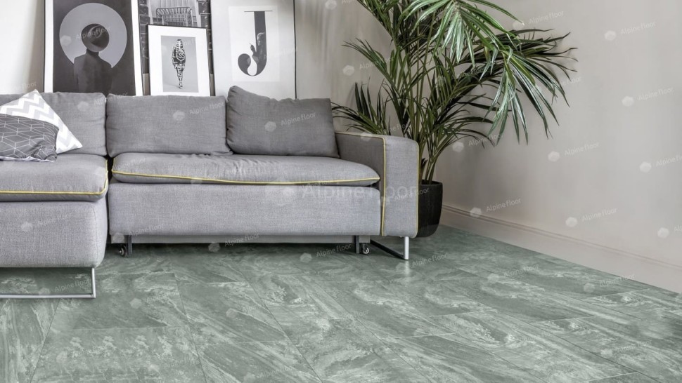 Виниловая плитка "Alpine Floor" Light Stone Хэмпшир (608*303*2,5 мм) — купить в Астрахани