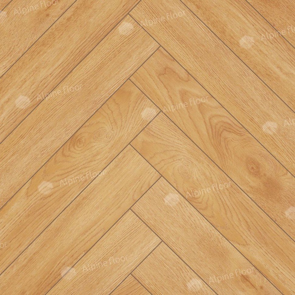 Ламинат "Alpine Floor" Herringbone 12 Дуб Пьемонт (600*100*12 мм) — купить в Астрахани