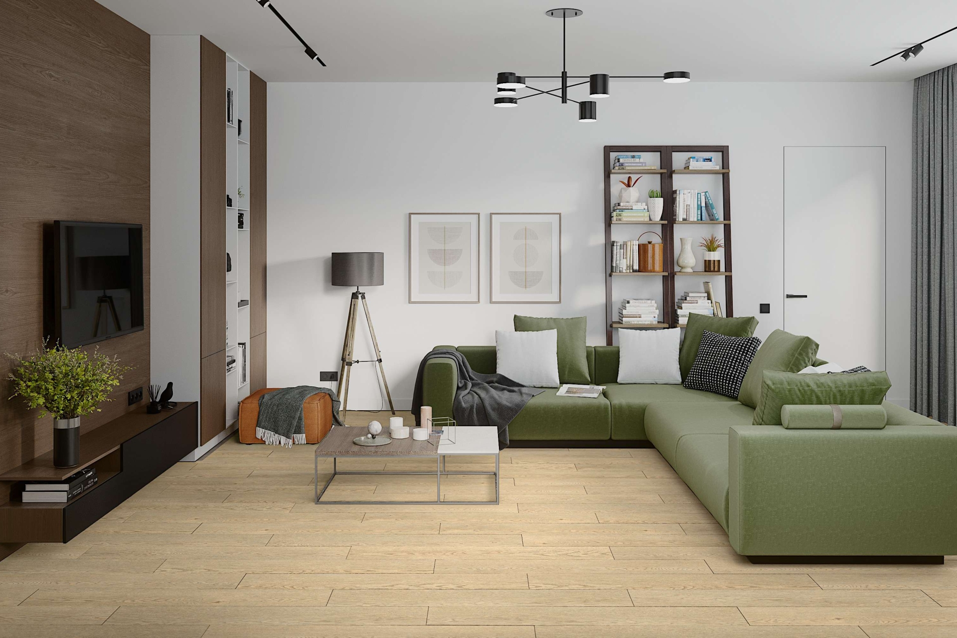 SPC ламинат «Damy Floor» Дуб Латте (1220*180*4 мм) — купить в Астрахани