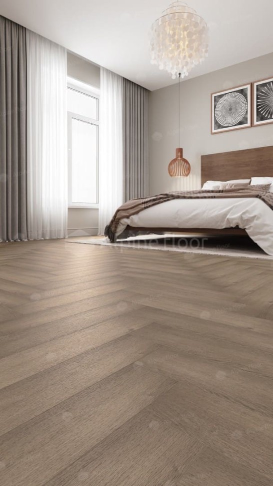 Виниловая плитка "Alpine Floor" Parquet LVT Дуб Насыщенный (590*118*2,5 мм) — купить в Астрахани