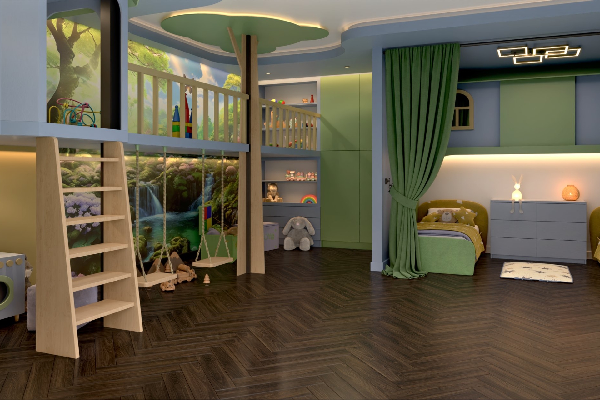 Инженерный паркет «Damy Floor» Каштановый (укладка елочкой) — купить в Астрахани