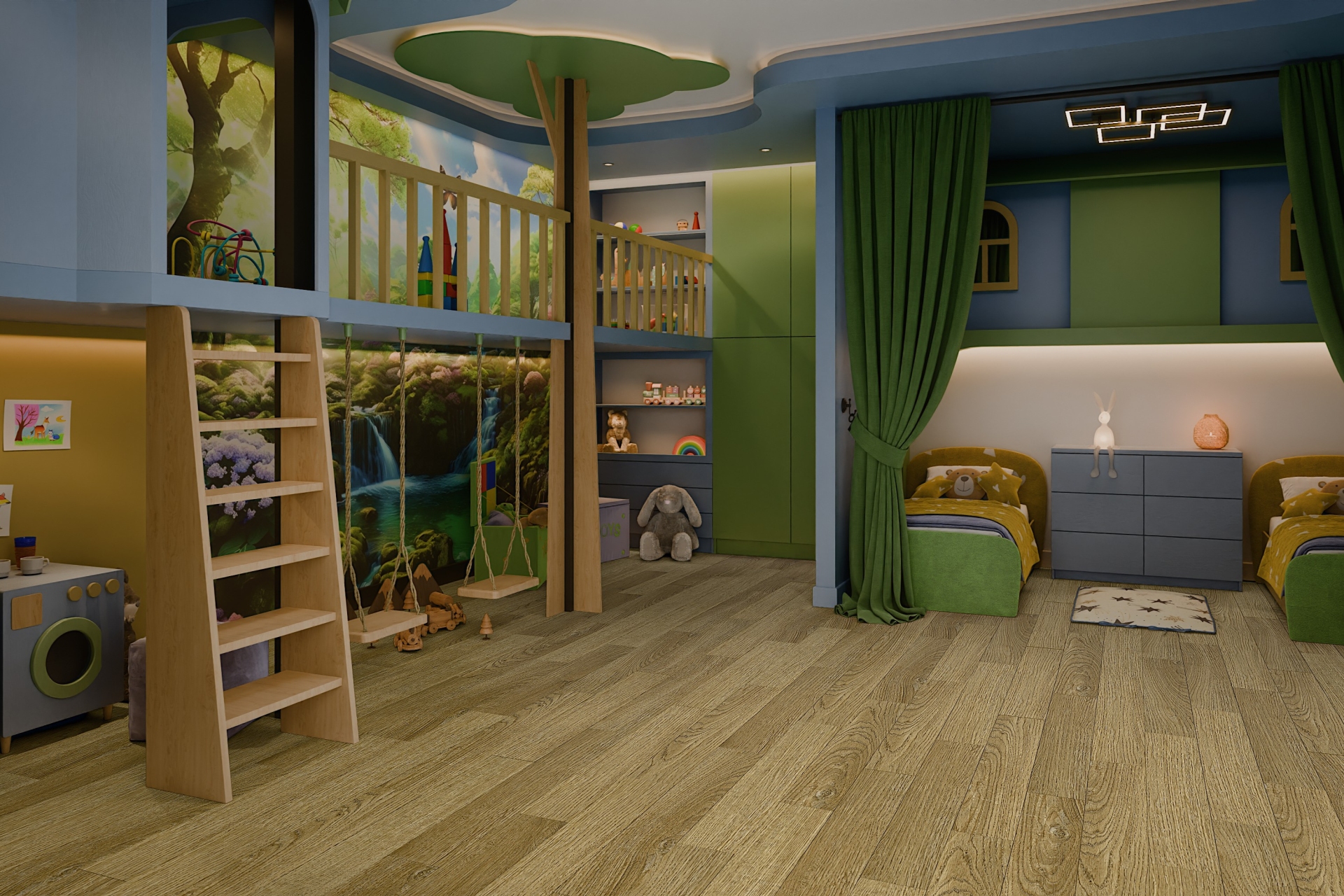 SPC ламинат «Damy Floor» Дуб Золотой (1220*180*4 мм) — купить в Астрахани