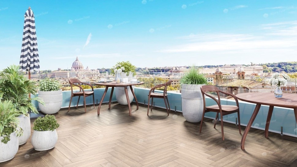 Виниловая плитка "Alpine Floor" Parquet LVT Макадамия (590*118*2,5 мм) — купить в Астрахани